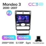 Штатна магнітола Teyes CC3 2k 4+64 Gb Ford Mondeo 3 2000-2007 (F2) 2