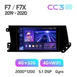 Штатна магнітола Teyes CC3 2k 4+64 Gb Great Wall Hover Haval F7 F7X 2019-2020 2