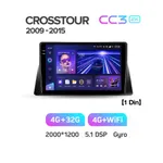 Штатна магнітола Teyes CC3 2k 4+64 Gb Honda Crosstour 1 TF (1 Din) 2009-2015 10" 6