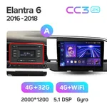 Штатная магнитола Teyes CC3 2k 4+64 Gb Hyundai Elantra 6 2015-2018 (A) 2