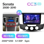 Штатная магнитола Teyes CC3 2k 4+64 Gb Hyundai Sonata NF 2008-2010 (A) 6