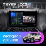 Штатна магнітола Teyes CC3 2k 4+64 Gb Jeep Wrangler 3 JK 2010-2017 (L14) 10"