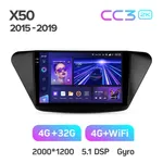 Штатна магнітола Teyes CC3 2k 4+64 Gb Lifan X50 2015-2019 3