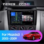 Штатная магнитола Teyes CC3 2k 4+64 Gb Mazda 3 1 BK 2003-2009
