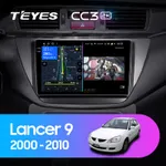Штатная магнитола Teyes CC3 2k 4+64 Gb Mitsubishi Lancer 9 CS 2000-2010