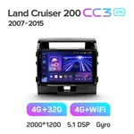 Штатна магнітола Teyes CC3 2k 4+64 Gb Toyota Land Cruiser 11 200 2007-2015 (A, maximum equipment) 2