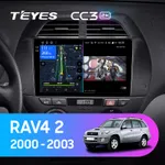 Штатна магнітола Teyes CC3 2k 4+64 Gb Toyota RAV4 2 CA20 CA20W XA20 2000-2003