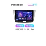 Штатна магнітола Teyes CC3 2k 4+64 Gb Volkswagen Passat B8 2014-2022 10" 6