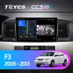 Штатная магнитола Teyes CC3 2k 6+128 Gb 360° BYD F3 1 2005-2013