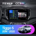 Штатна магнітола Teyes CC3 2k 6+128 Gb 360° Chery Tiggo 5 2014-2018 10"