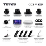 Штатна магнітола Teyes CC3 2k 6+128 Gb 360° Fiat Ducato 3 2006-2022 4