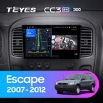 Штатна магнітола Teyes CC3 2k 6+128 Gb 360° Ford Escape 2007+