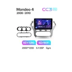 Штатна магнітола Teyes CC3 2k 6+128 Gb 360° Ford Mondeo 4 2006-2010 10" 6