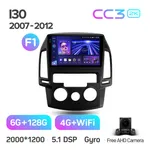 Штатна магнітола Teyes CC3 2k 6+128 Gb 360° Hyundai i30 1 FD 2007-2012 (A) 5