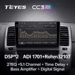 Штатна магнітола Teyes CC3 2k 6+128 Gb 360° Nissan Navara 3 D40 2004-2010 2