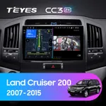 Штатна магнітола Teyes CC3 2k 6+128 Gb 360° Toyota Land Cruiser 11 200 2007-2015 (C, maximum equipment)