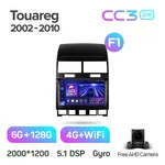 Штатная магнитола Teyes CC3 2k 6+128 Gb 360° Volkswagen Touareg GP 2002-2010 (A) 2