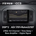 Штатна магнітола Teyes CC3 2k 6+128 Gb Ford Escape 1 2000-2007 3