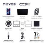 Штатня магнитола Teyes CC3 2k 6+128 Gb Ford Focus 2 (Mk 2) 2004-2011 (A) 4