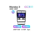 Штатна магнітола Teyes CC3 2k 6+128 Gb Ford Mondeo 3 2000-2007 (F2) 7