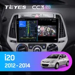 Штатная магнитола Teyes CC3 2k 6+128 Gb Hyundai i20 2 2012-2014