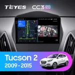 Штатная магнитола Teyes CC3 2k 6+128 Gb Hyundai Tucson 2 LM IX35 2009-2015 (B)