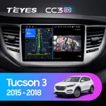 Штатна магнітола Teyes CC3 2k 6+128 Gb Hyundai Tucson 3 2015-2018 (A)