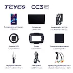 Штатна магнітола Teyes CC3 2k 6+128 Gb Jeep Renegade 2014-2018 2