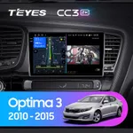 Штатна магнітола Teyes CC3 2k 6+128 Gb Kia Optima 3 TF 2010-2015 (A)