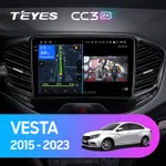 Штатная магнитола Teyes CC3 2k 6+128 Gb LADA Vesta Cross Sport 2015-2019