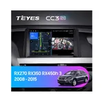 Штатна магнітола Teyes CC3 2k 6+128 Gb Lexus RX270 RX350 RX450h AL10 3 2008-2015 (A)