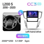 Штатная магнитола Teyes CC3 2k 6+128 Gb Mitsubishi L200 5 2018-2020 (F1) 2