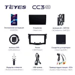 Штатная магнитола Teyes CC3 2k 6+128 Gb Toyota RAV4 3 XA30 2005-2016 2