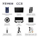 Штатна магнітола Teyes CC3 4+64 Gb Audi Q3 1 (0 Din) 2011-2018 2
