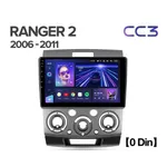 Штатна магнітола Teyes CC3 4+64 Gb Ford Ranger 2/Everest 2 (0 Din) 2006-2011 2