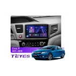 Штатная магнитола Teyes CC3 4+64 Gb Honda Civic 9 FB FK FD 2011-2015