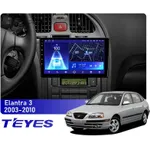 Штатна магнітола Teyes CC3 4+64 Gb Hyundai Elantra 3 (0 Din) 2003-2010