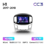 Штатна магнітола Teyes CC3 4+64 Gb Hyundai H1 2 2017-2018 2