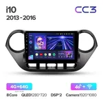 Штатная магнитола Teyes CC3 4+64 Gb Hyundai i10 2013-2016 2