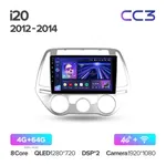 Штатная магнитола Teyes CC3 4+64 Gb Hyundai i20 2 2012-2014 2