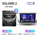 Штатна магнітола Teyes CC3 4+64 Gb Hyundai Solaris 2 2017-2020 (A) 2