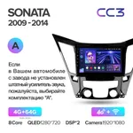 Штатна магнітола Teyes CC3 4+64 Gb Hyundai Sonata 6 YF 2009-2014 (A) 2