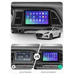 Штатная магнитола Teyes CC3 4+64 Gb Hyundai Sonata 7 LF 2017-2019 3