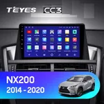 Штатна магнітола Teyes CC3 4+64 Gb Lexus NX200 Z10 NX 200 (0 Din) 2014-2020