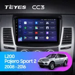 Штатна магнітола Teyes CC3 4+64 Gb Mitsubishi Pajero Sport 2 L200 Triton 2008-2016