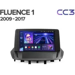 Штатна магнітола Teyes CC3 4+64 Gb Renault Fluence 1 (0 Din) 2009-2017