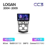 Штатная магнитола Teyes CC3 4+64 Gb Renault Logan 1 2004-2009 6