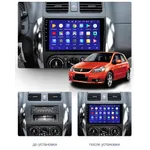 Штатна магнітола Teyes CC3 4+64 Gb Suzuki SX4 1 2006-2014 4