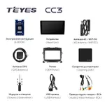 Штатна магнітола Teyes CC3 4+64 Gb Toyota Alphard H20 2008-2014 4