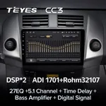 Штатная магнитола Teyes CC3 4+64 Gb Toyota RAV4 3 XA30 2005-2016 3